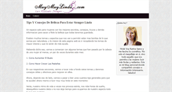 Desktop Screenshot of muymuylinda.com